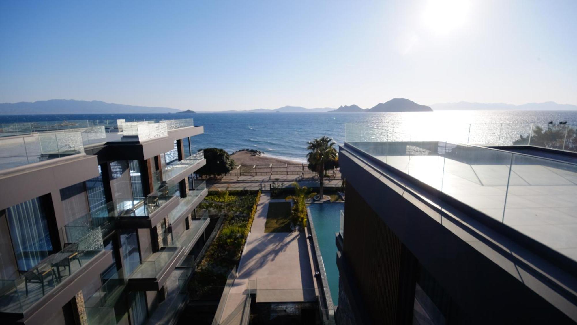 Bodrum Ada Apart Otel Turgutreis Мугла Экстерьер фото