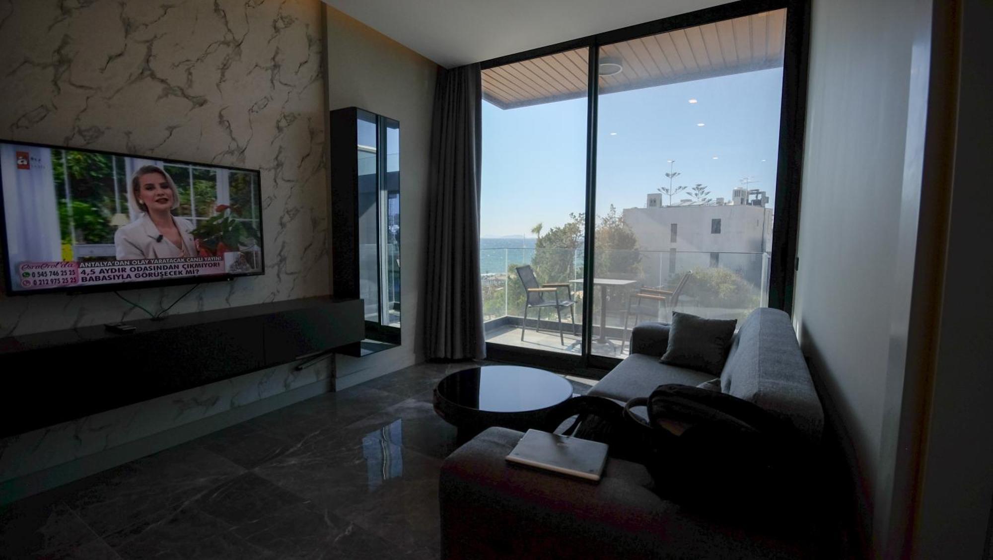 Bodrum Ada Apart Otel Turgutreis Мугла Экстерьер фото