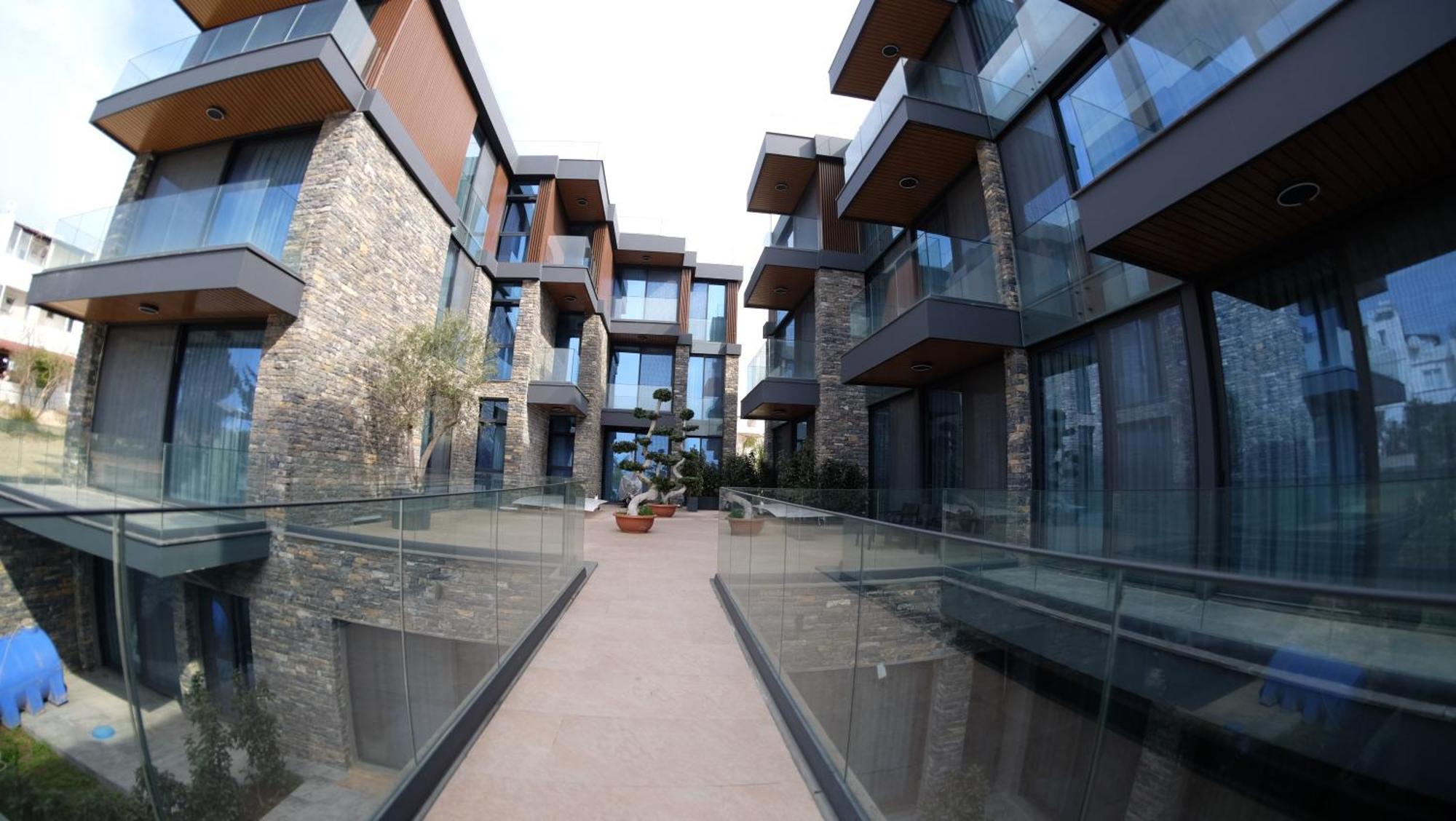 Bodrum Ada Apart Otel Turgutreis Мугла Экстерьер фото
