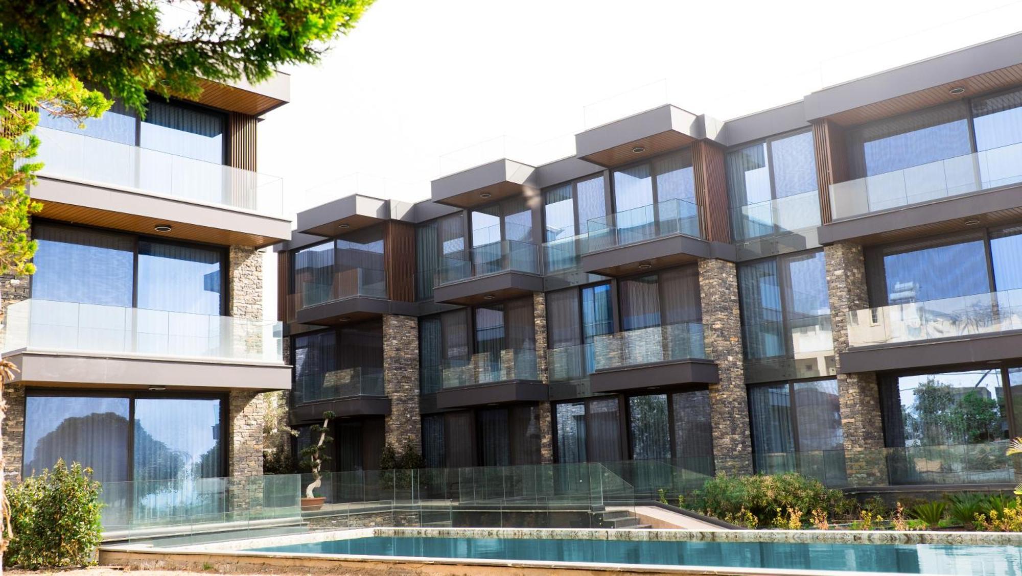 Bodrum Ada Apart Otel Turgutreis Мугла Экстерьер фото