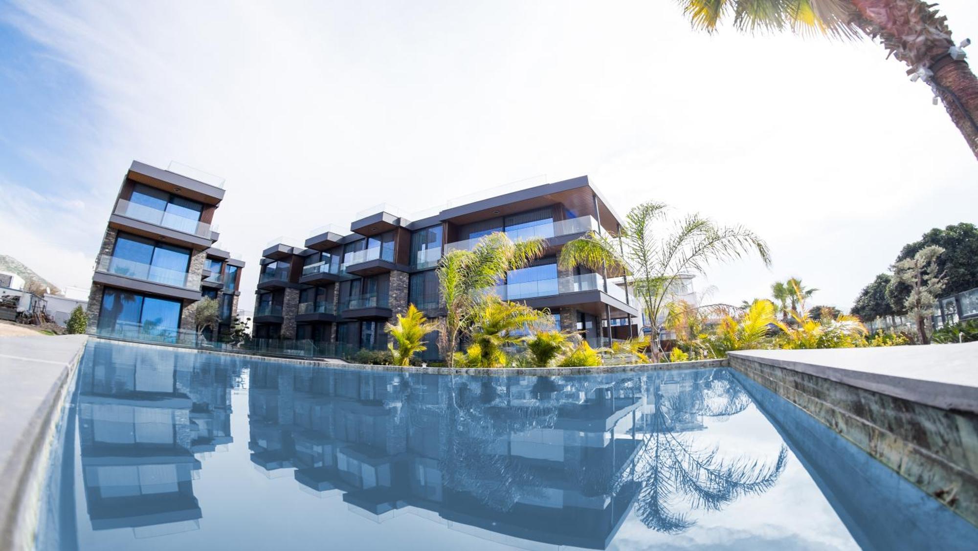 Bodrum Ada Apart Otel Turgutreis Мугла Экстерьер фото