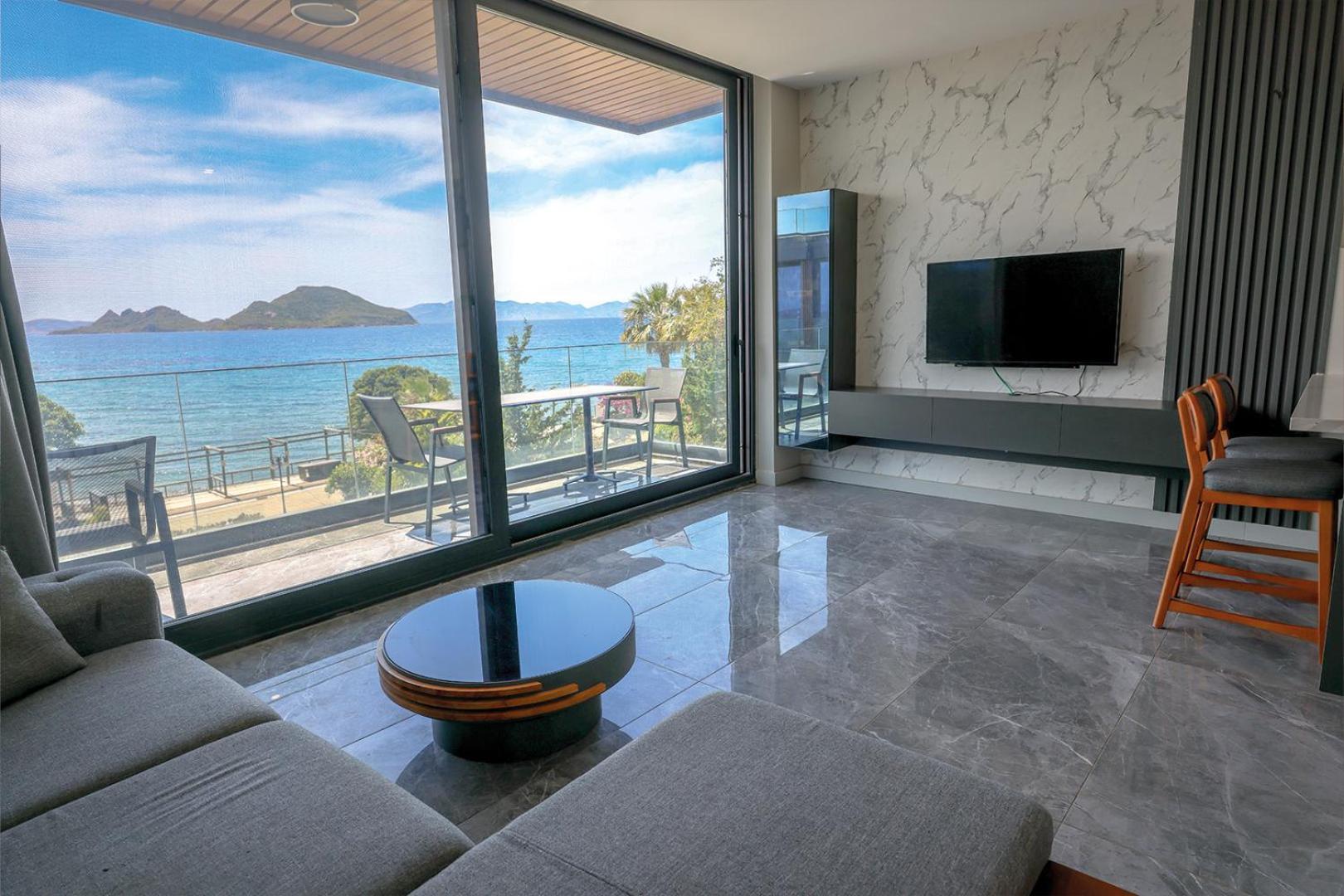 Bodrum Ada Apart Otel Turgutreis Мугла Экстерьер фото